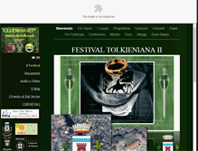 Tablet Screenshot of festival.tolkieniana.net